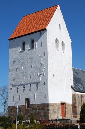 Tårnet på Tødsø kirke