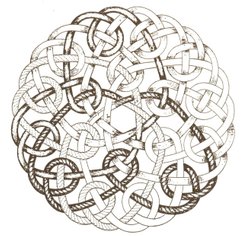 Tegning af et cirkelmønster
